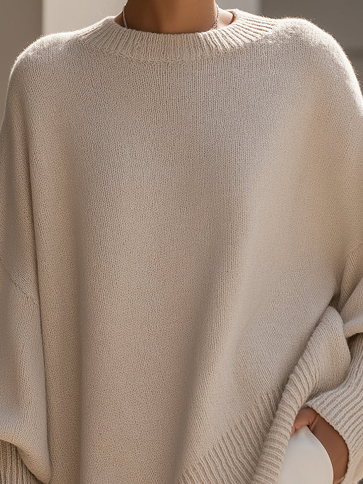 LUXE  WOOL-BLEND WOMEN SWEATER