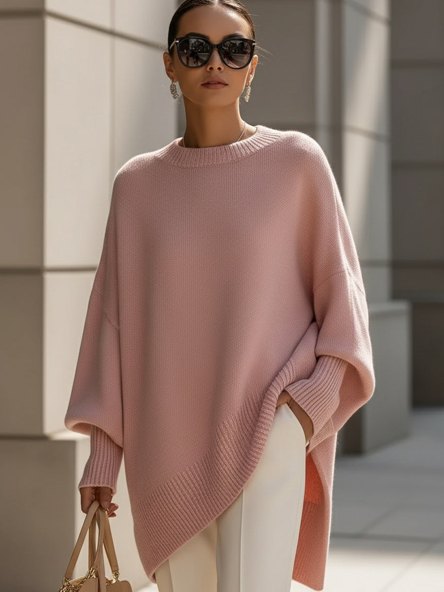 LUXE  WOOL-BLEND WOMEN SWEATER