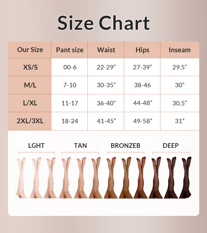 Seamless Thermal Slim Tights by Living Pure