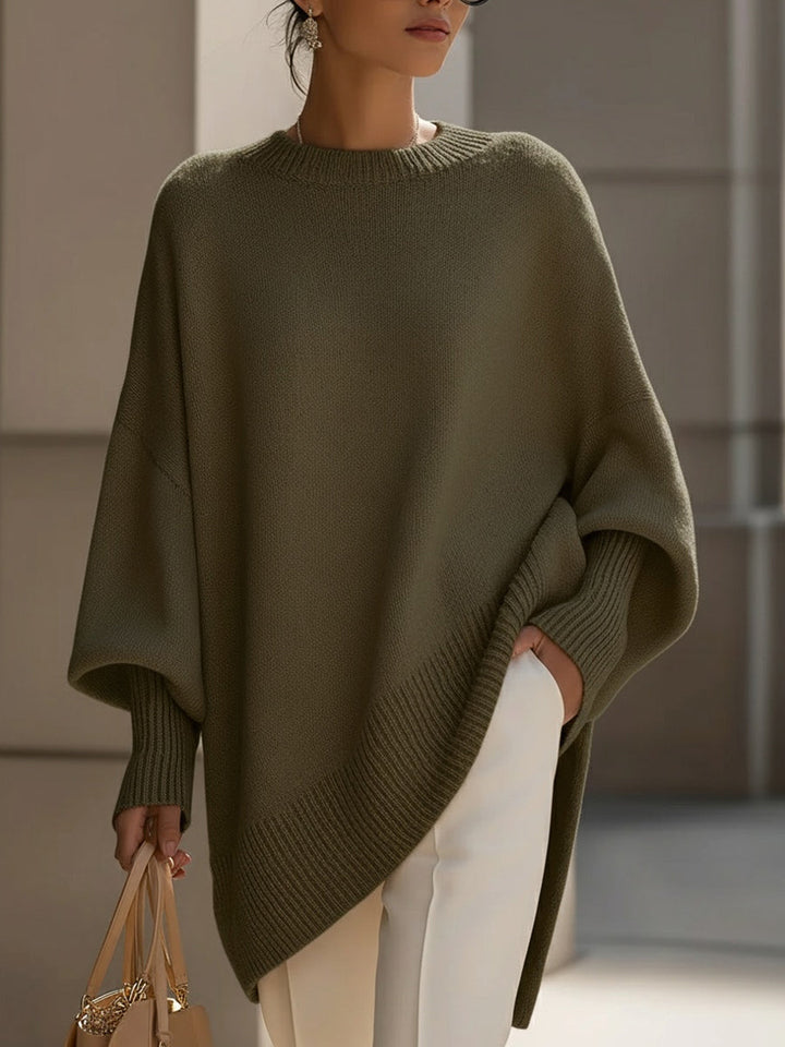 LUXE  WOOL-BLEND WOMEN SWEATER