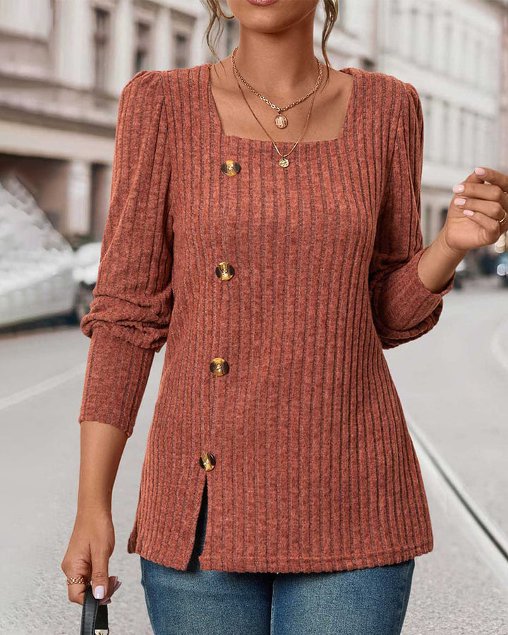 Olivia™ - Sophisticated Cozy Rib-knit Cardigan