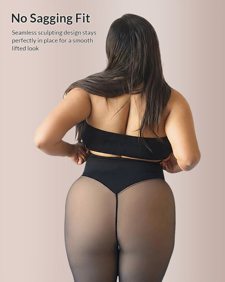 Seamless Thermal Slim Tights by Living Pure