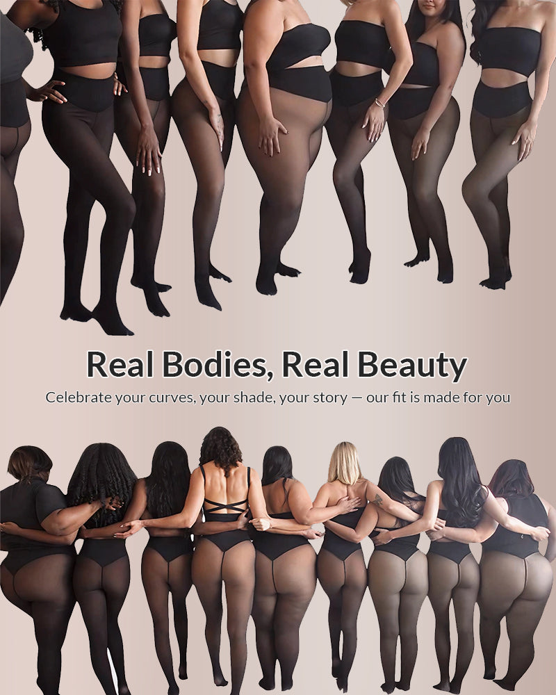 Seamless Thermal Slim Tights by Living Pure