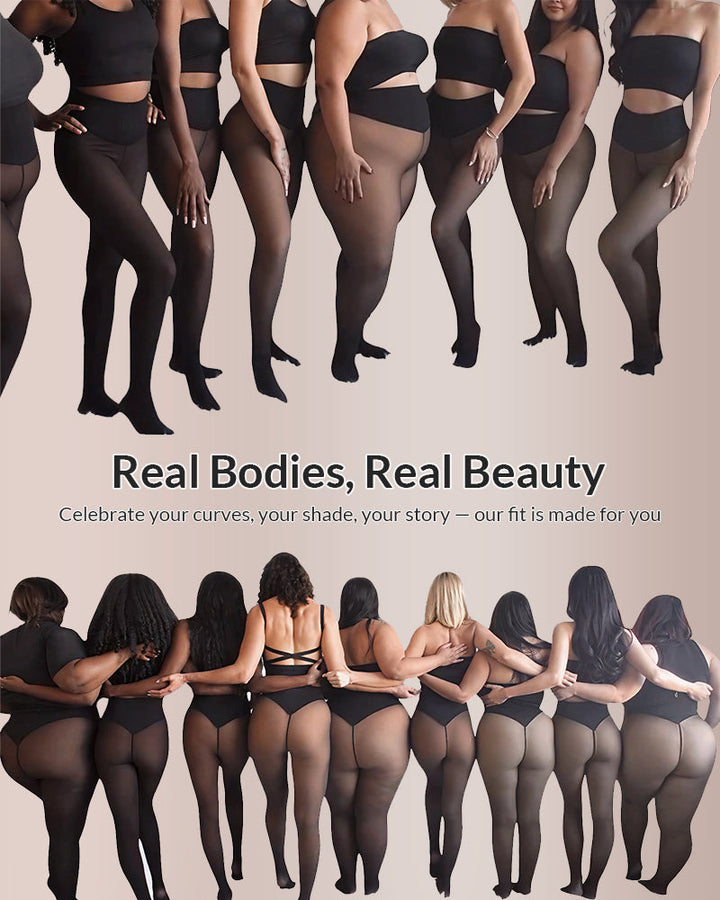 Seamless Thermal Slim Tights by Living Pure