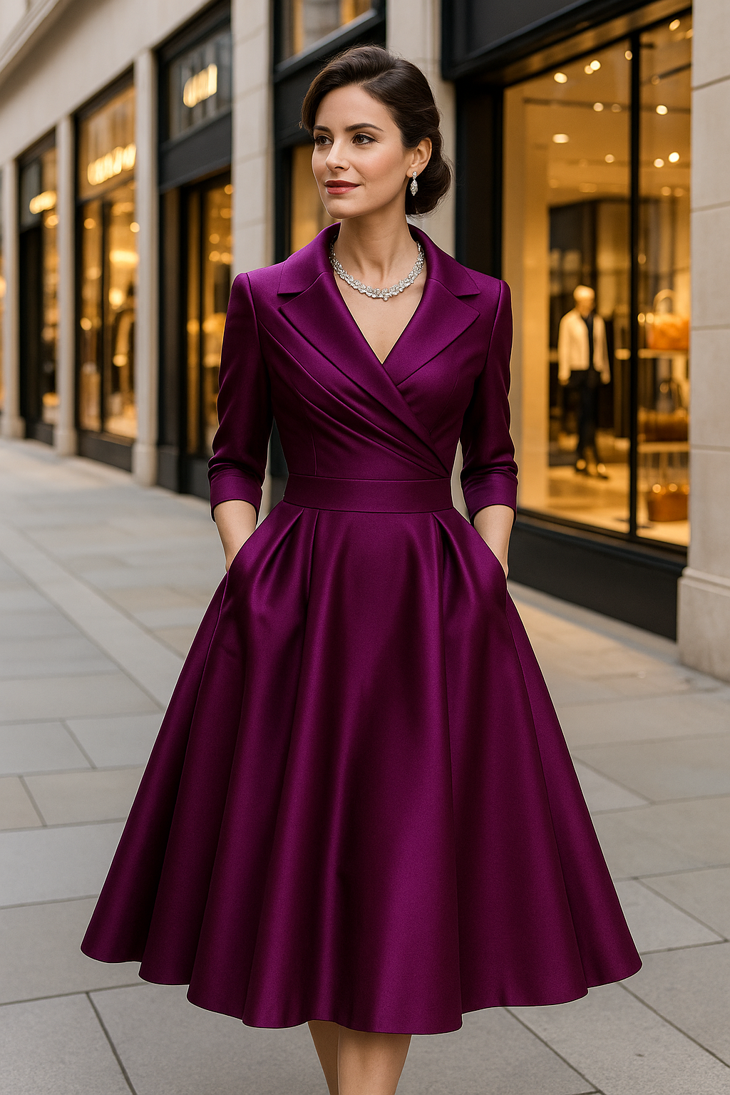 Elegant Midi Dress