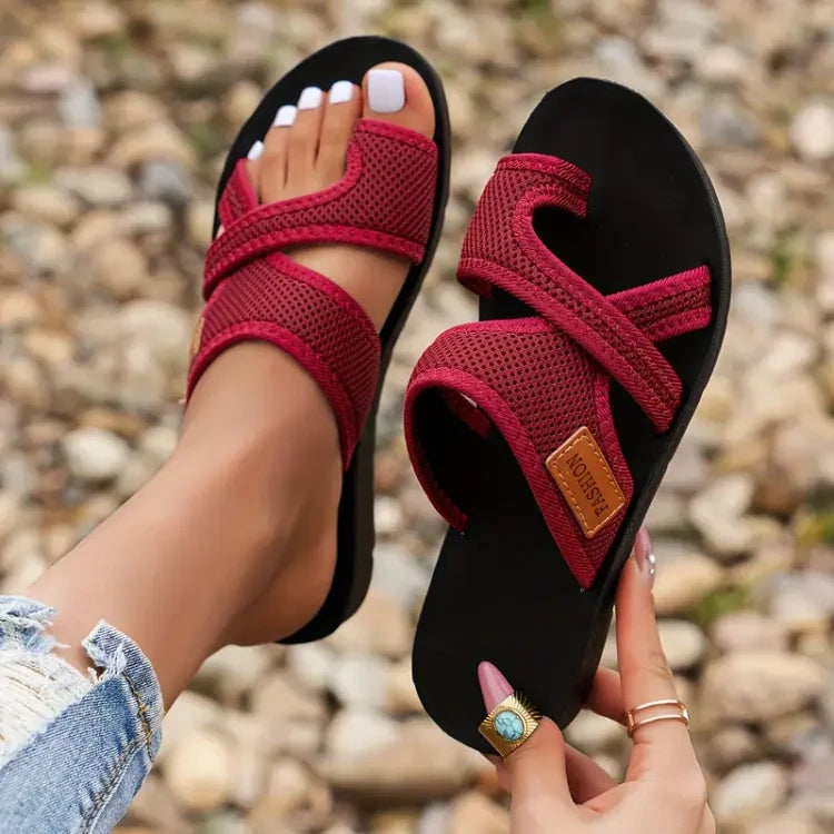Grace™ - Orthopedic Perforated Mesh Slip-On Sandals