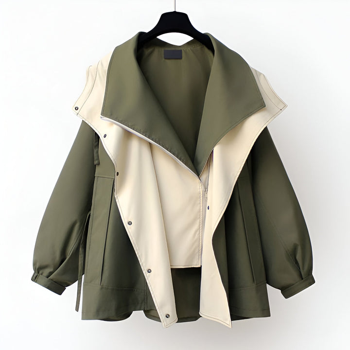 Susan™ - Chic Women's Waterproof Double-layer Windbreaker